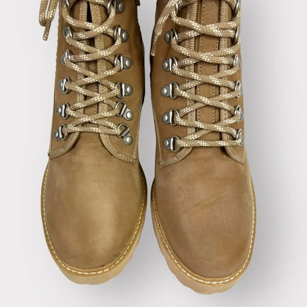 Dolce Vita Huey Hiker Lace-Up Bootie in Mushroom Nubuck Size 10 - Picture 7 of 15